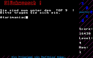 Speed Master ST atari screenshot